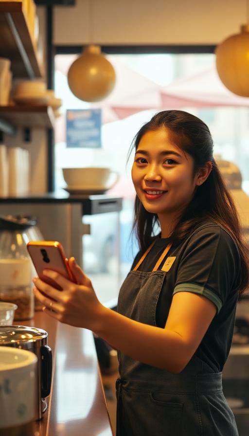 Local Business UGC video example
